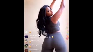 Megan Thee Stallion dances to Captain Hook on Instagram Live [upl. by Minny]