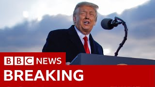 Trumps last speech as president  BBC News [upl. by Base]