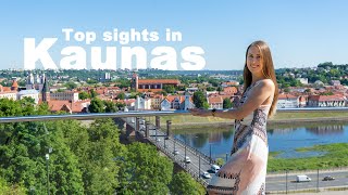 Visiting Kaunas Lithuania  Travel guide from a local [upl. by Dzoba]