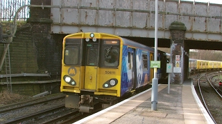 Half an Hour at 216  Birkenhead North Station 1022017  Class 507 508 terminus [upl. by Nashom]