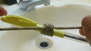 How to Tie a Whipping Knot for a Pounamu Pendant [upl. by Alaunnoif368]