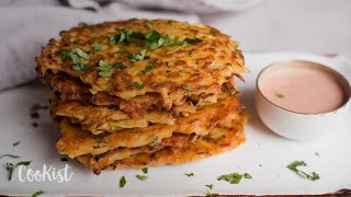 Grated potato fritters ready in a few minutes [upl. by Tharp700]