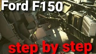 Ford f150 heater core replacement 9703 out in 10 minutes [upl. by Lladnew]