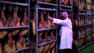 Production process of Spanish Serrano ham [upl. by Giesecke]