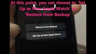 How to Pair your existing Apple Watch to a New iPhone Or ResetRestore to Factory Settings [upl. by Allak]