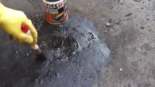 Flat Roof Leak Repair  DIY Hints and Tips [upl. by Wivestad]