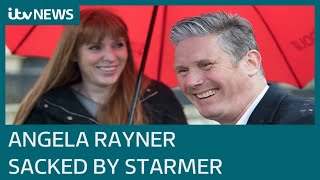 Keir Starmer sacks Angela Rayner as Labour party chair after election results  ITV News [upl. by Ayekan490]