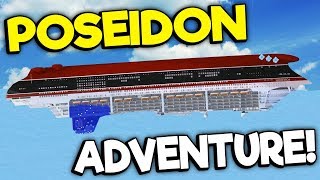 SINKING POSEIDON ADVENTURE SHIP  Floating Sandbox Simulator Update Gameplay [upl. by Ashby]