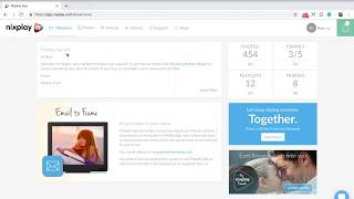 How to use albums to add photos to your Nixplay frame [upl. by Okomom]