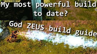 Titan Quest ATLANTIS God ZEUS build guide [upl. by Asiram765]