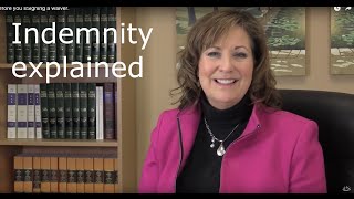 Surety Bonds 101 What is indemnity [upl. by Htaek]