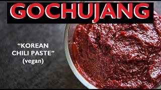 Korean Chili Paste EASY 5 MIN RECIPE How to make Gochujang 고추장 [upl. by Elia]