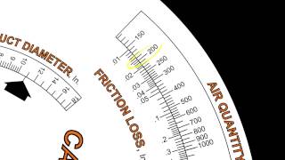 Air Duct Calculators Ductulator [upl. by Anabelle]