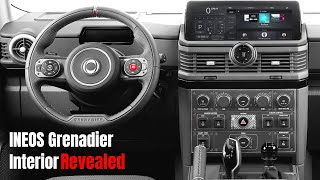 INEOS Grenadier Interior Revealed [upl. by Aborn]