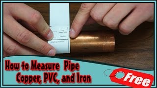 How to Measure Pipe Diameter Size Free Tool Download [upl. by Eikcid]