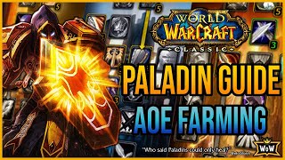 Paladin AOE Farming Build A Complete Guide For Going Against The Stigma  Classic WoW [upl. by Arondell832]