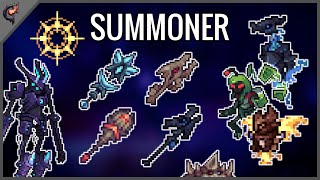 All Summoner Weapons  Terraria Calamity Mod [upl. by Odlavso]