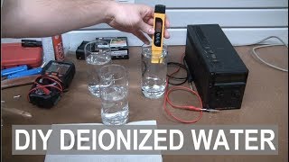 DIY Deionized Water  ElementalMaker [upl. by Bathesda]