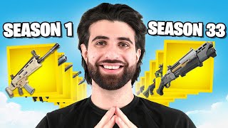 Ranking the BEST Weapon from EVERY Fortnite Season [upl. by Niwdog]