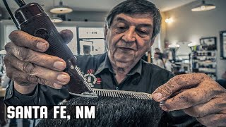 💈 Haircut at Santa Fe New Mexicos Oldest amp Only Traditional Barber Shop  The Center Barbershop [upl. by Nah]