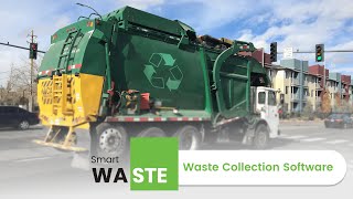 SmartWaste  Waste Collection Software [upl. by Kealey606]