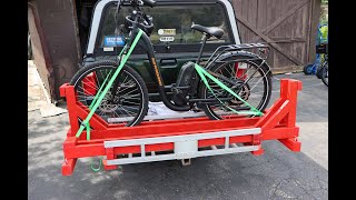 Build Ebike Carrier for a Few Dollars [upl. by Nonna]