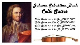 Johann Sebastian Bach  Cello suites in 432 Hz great for reading or studying [upl. by Nadruoj163]