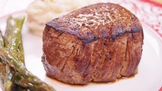 Filet Mignon Recipe How To Cook Perfect Filet Mignon BESTPanOvenDi KometaDishin With Di 45 [upl. by Madlin831]