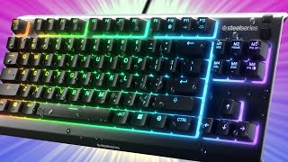 SteelSeries Apex 3 TKL [upl. by Ariek]