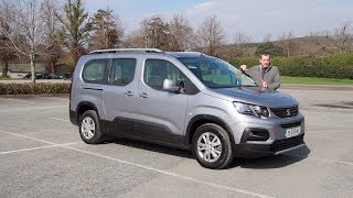 Peugeot Rifter review  the van that thinks its a sevenseat car [upl. by Kingsly]