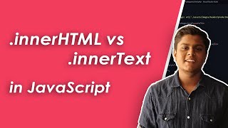 innerHTML vs innerText what are they used for and what is the difference  FAQs  Code Grind [upl. by Eidob]