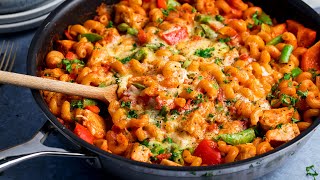 30 Minute One Pot Chicken Pasta  Perfect Family Weeknight Dinner [upl. by Jacinto]