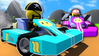 We Went Racing amp It was a DISASTER  Wobbly Life Multiplayer Gameplay [upl. by Adnylam108]