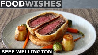 Easy Beef Wellington  Food Wishes [upl. by Vilberg]