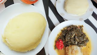 FUFU CONGOLAISE RECETTE [upl. by Inavihs24]