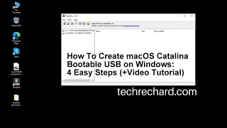 How To Create macOS Catalina Bootable USB on Windows 4 Easy Steps [upl. by Jimmy83]