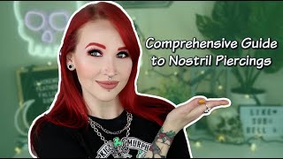 Comprehensive Guide to Nostril Piercings [upl. by Stearne]