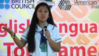 Extemporaneous Speech Contest  Finalist 01 [upl. by Ainiger]