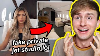 INFLUENCER FAILS Fake Private Jet Edition [upl. by Ientirb]