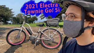 2021 Electra Townie Go 5i New Bike Review [upl. by Oiramed441]