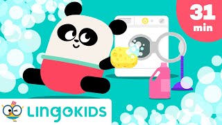 Clean Up Songs 🧹🧼  More Songs for Kids  Lingokids [upl. by Ivanna]