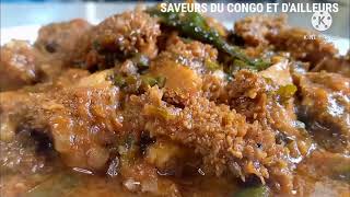 Recette Congolaise Mabumu ya gombe Comment je prépare Mabumu ya ngombe ou tripes de boeuf [upl. by Evod]