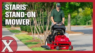 Exmark Staris The Revolutionary StandOn ZeroTurn Mower [upl. by Einohpets]