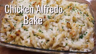 Chicken Alfredo Bake  MOLCS Easy Recipes [upl. by Lyndell]