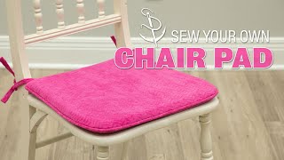 Sew Your Own Chair Pad with Ties [upl. by Nala]