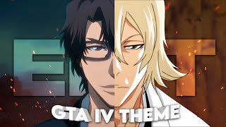 Aizen x Urahara  GTA IV Theme Edit [upl. by Ashok702]