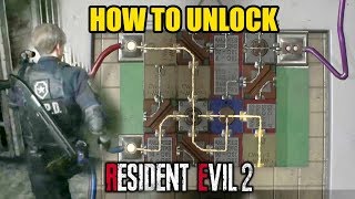 How to Unlock Cell  Prison Door Resident Evil 2 Remake [upl. by Aicaca]