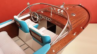 Amati Italian Runabout Riva Aquarama Build [upl. by Aydni197]