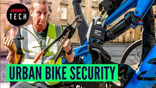 How To Lock Your Bike In Town  Urban Bike Security Guide [upl. by Sumerlin]